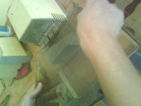 cutting the screen