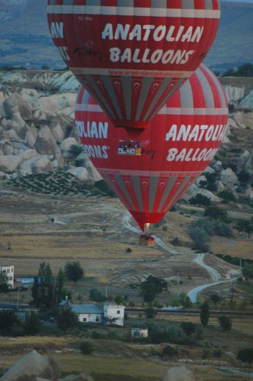 hot air balloon goreme